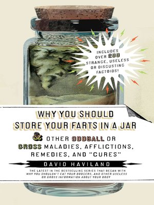 cover image of Why You Should Store your Farts in a Jar and Other Oddball or Gross Maladies and Afflictions